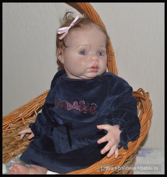 Кукла реборн Шанель от Донны Руберт (фото 3)