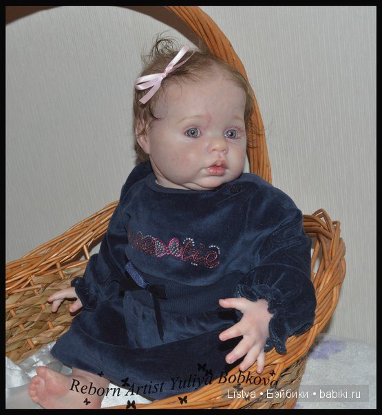 Кукла реборн Шанель от Донны Руберт (фото 4)