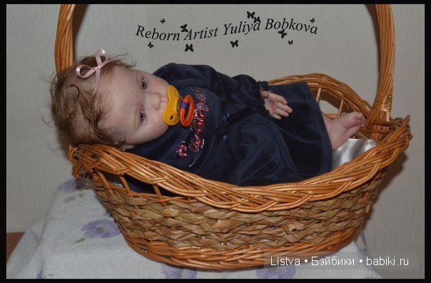 Кукла реборн Шанель от Донны Руберт (фото 6)