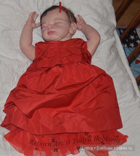Спящая красавица реборн Люся от Тины Кеви (фото 4)