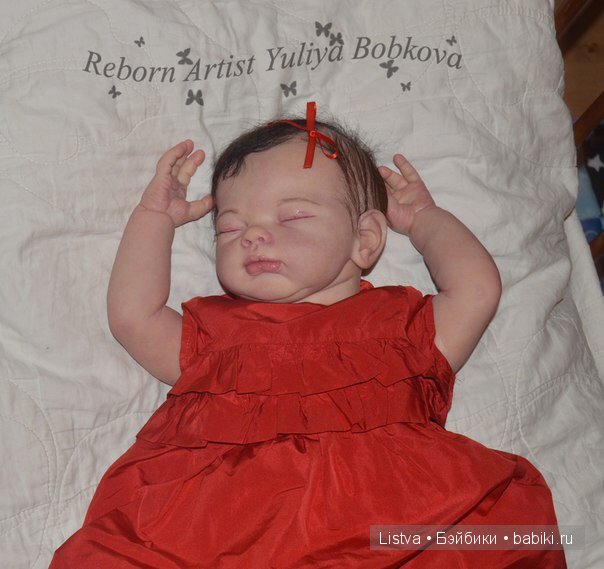 Спящая красавица реборн Люся от Тины Кеви (фото 3)