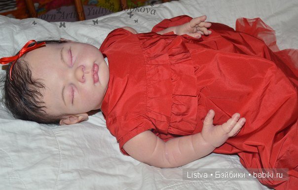 Спящая красавица реборн Люся от Тины Кеви (фото 9)