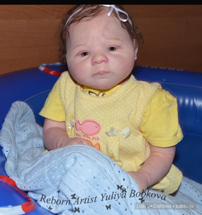 Кукла реборн Сили от Сабины Атинкич (фото 5)