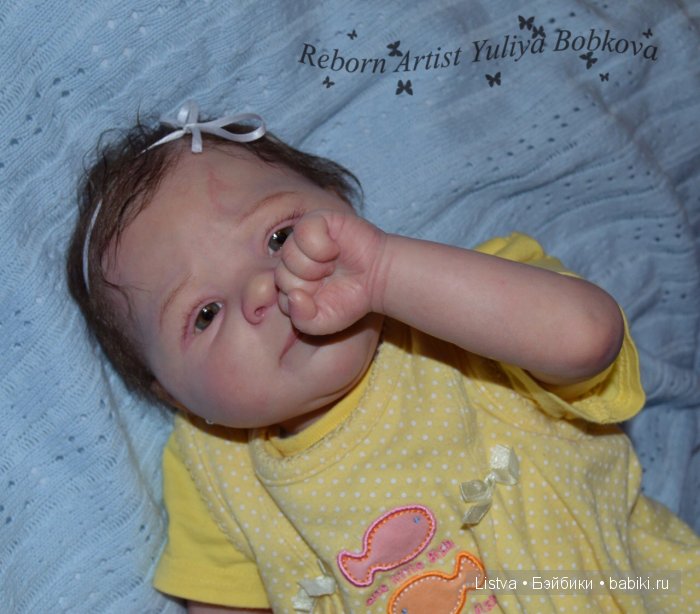 Кукла реборн Сили от Сабины Атинкич