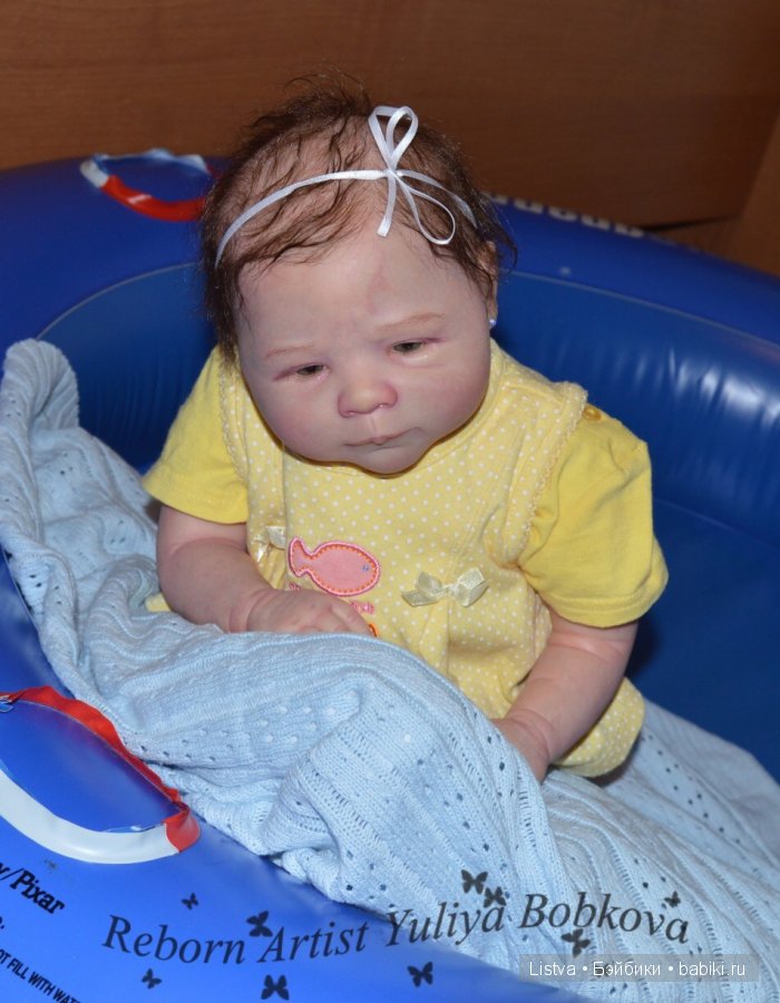 Кукла реборн Сили от Сабины Атинкич (фото 9)