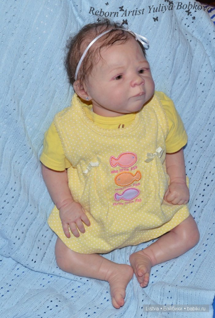 Кукла реборн Сили от Сабины Атинкич