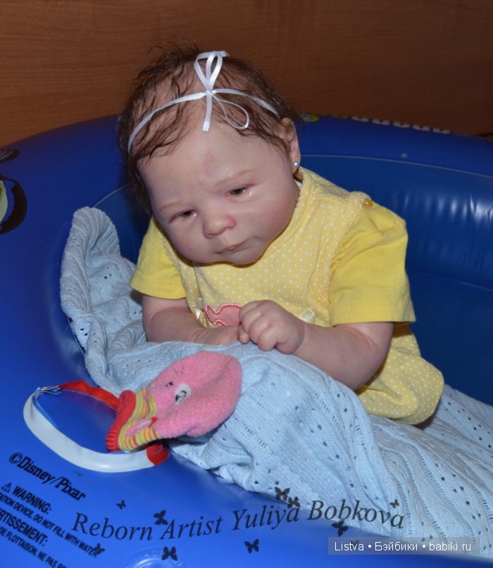 Кукла реборн Сили от Сабины Атинкич