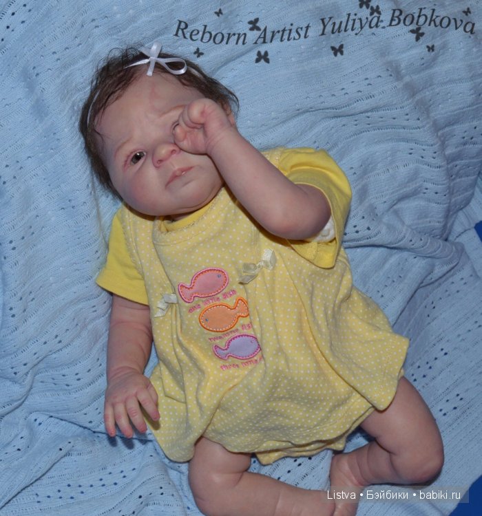 Кукла реборн Сили от Сабины Атинкич