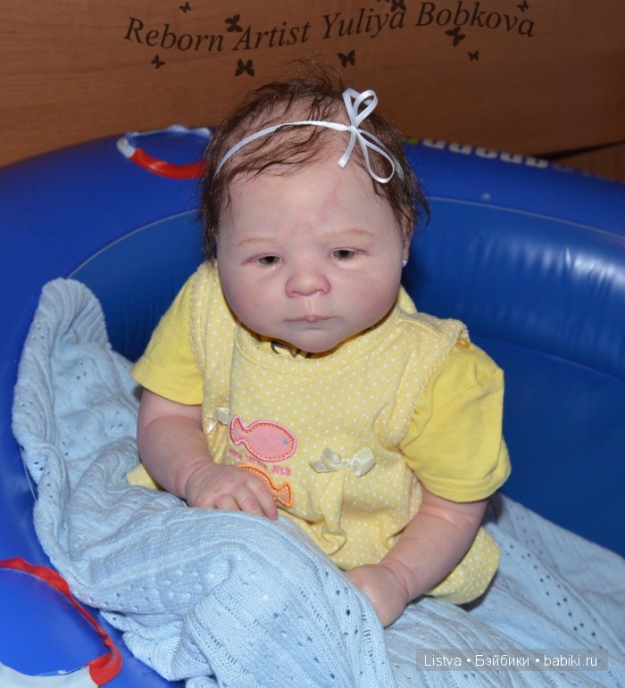 Кукла реборн Сили от Сабины Атинкич (фото 6)