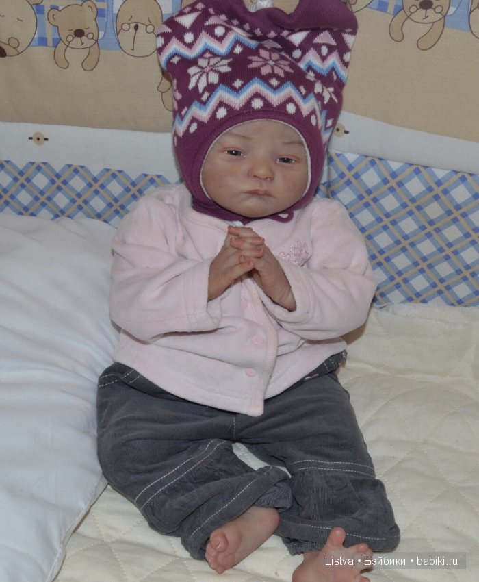 Кукла реборн Вилл от Натали Шоль для мамочки Даши