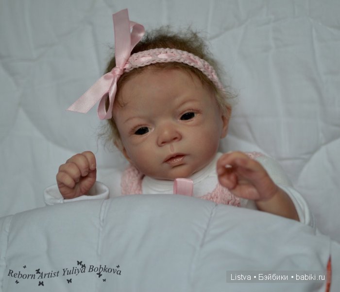 Моя переделочка реборн Аделия