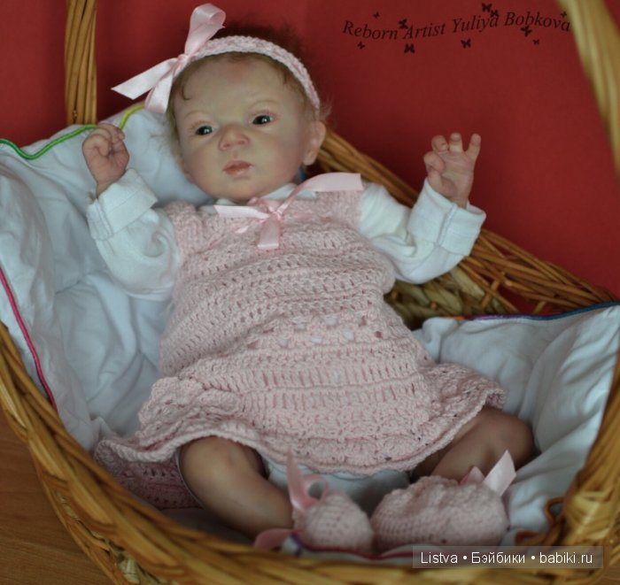 Моя переделочка реборн Аделия
