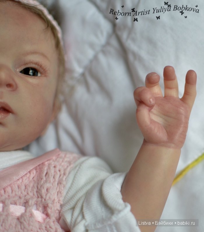 Моя переделочка реборн Аделия