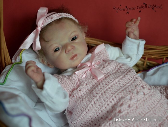 Моя переделочка реборн Аделия