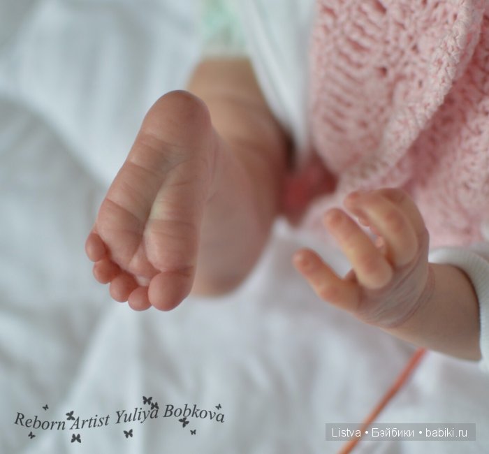 Моя переделочка реборн Аделия