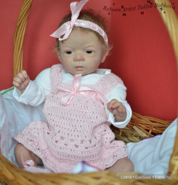 Моя переделочка реборн Аделия