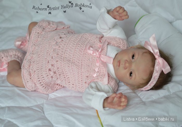 Моя переделочка реборн Аделия