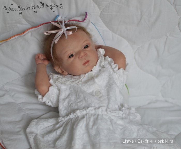 Моя переделочка реборн Аделия