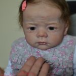 Простите девочки, но снова кукла реборн Карлотта, моя любовь