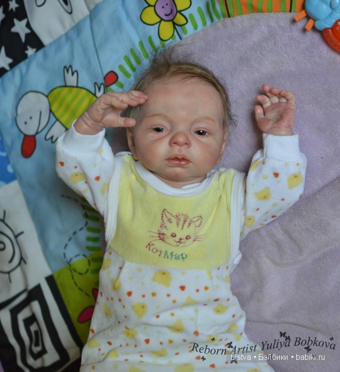 Кукла реборн из молда Лондон от Натали Блик (фото 6)