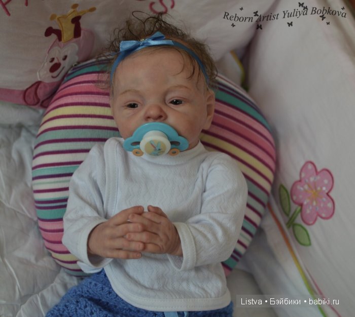 Кукла реборн из молда Лондон от Натали Блик (фото 7)