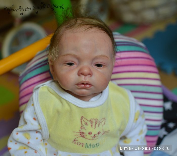 Кукла реборн из молда Лондон от Натали Блик (фото 3)