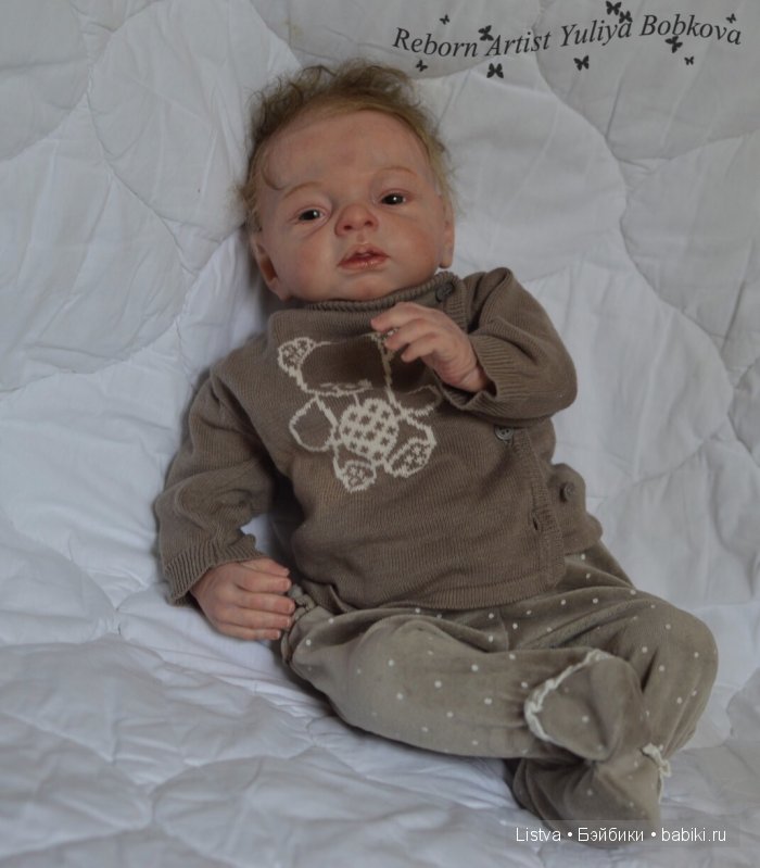 Кукла реборн из молда Лондон от Натали Блик