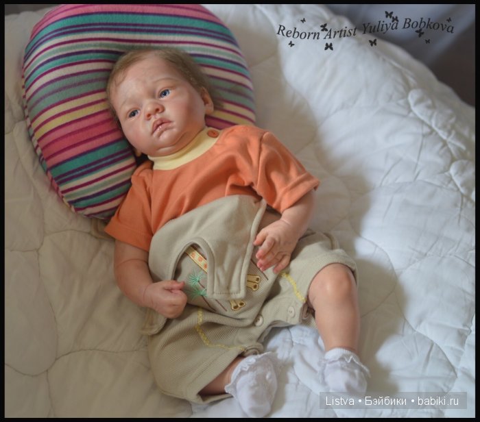 Кукла реборн Патрик от Натали Блик | Бэйбики Кукла реборн Патрик от Натали Блик (фото 6)