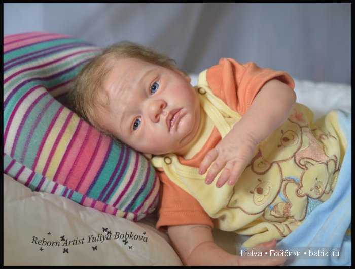 Кукла реборн Патрик от Натали Блик | Бэйбики Кукла реборн Патрик от Натали Блик (фото 8)