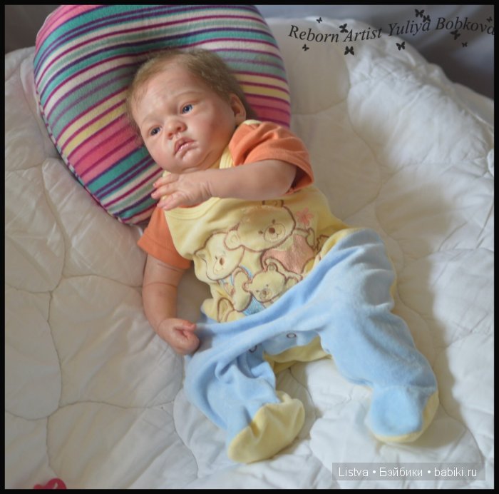 Кукла реборн Патрик от Натали Блик | Бэйбики Кукла реборн Патрик от Натали Блик (фото 5)