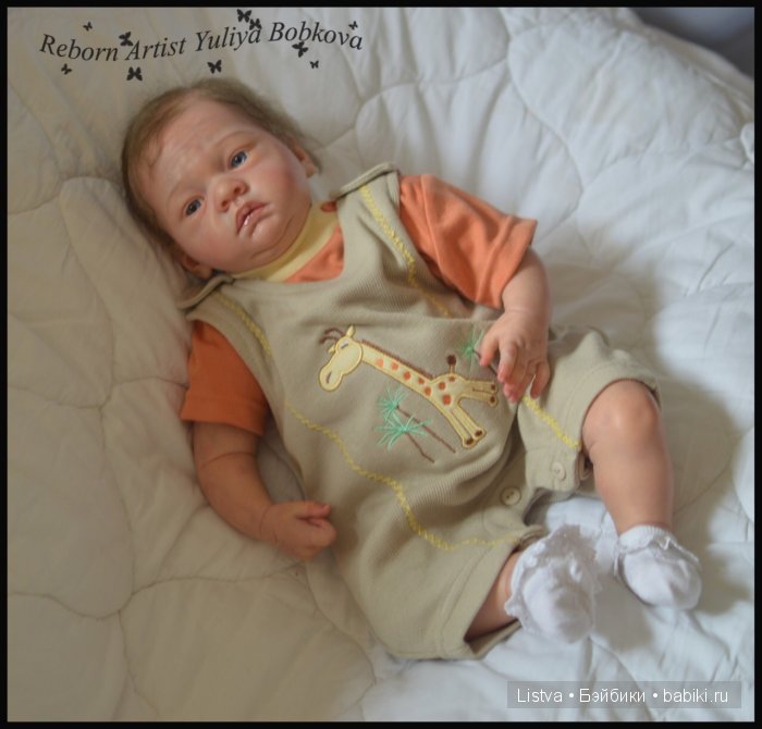 Кукла реборн Патрик от Натали Блик | Бэйбики Кукла реборн Патрик от Натали Блик (фото 9)