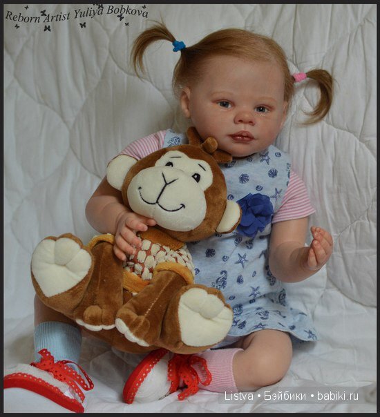 Пеппи длинный чулок. Кукла реборн Эмма от Энн Тимерман