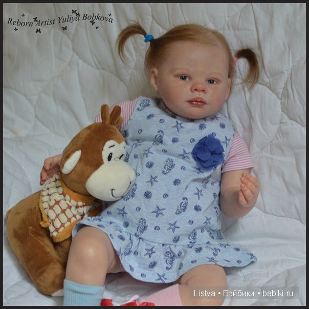 Пеппи длинный чулок. Кукла реборн Эмма от Энн Тимерман