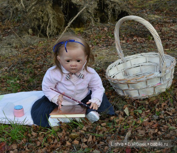 Кукла реборн Фрида в образе Гермионы (фото 4)