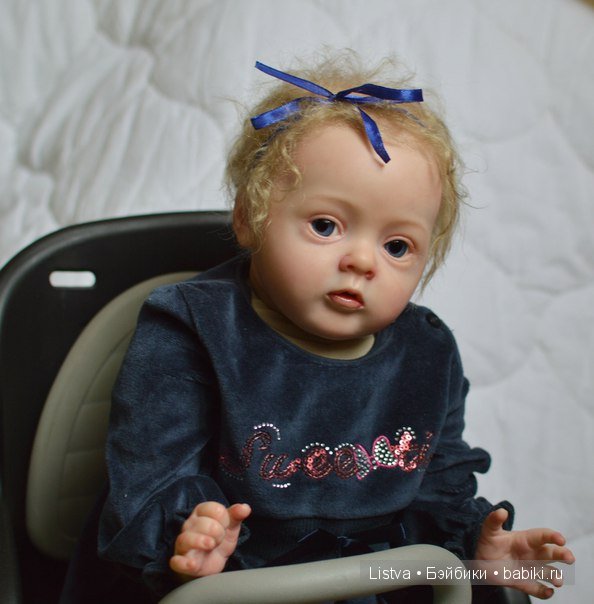 Кукла реборн Тиффани от Натали Блик (фото 4)