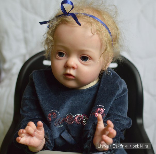 Кукла реборн Тиффани от Натали Блик (фото 5)