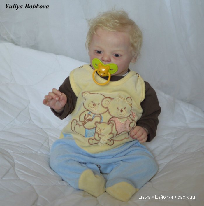 Малыш реборн Ларри от Натали Блик (фото 8)