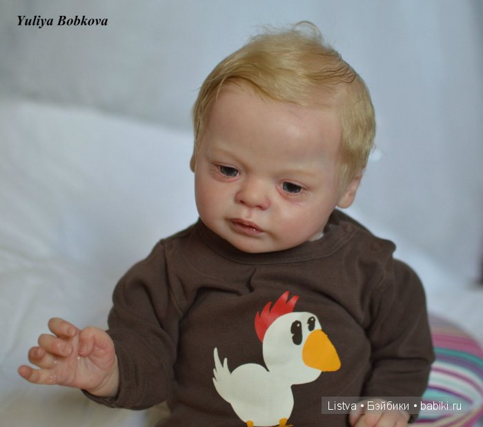 Малыш реборн Ларри от Натали Блик (фото 9)