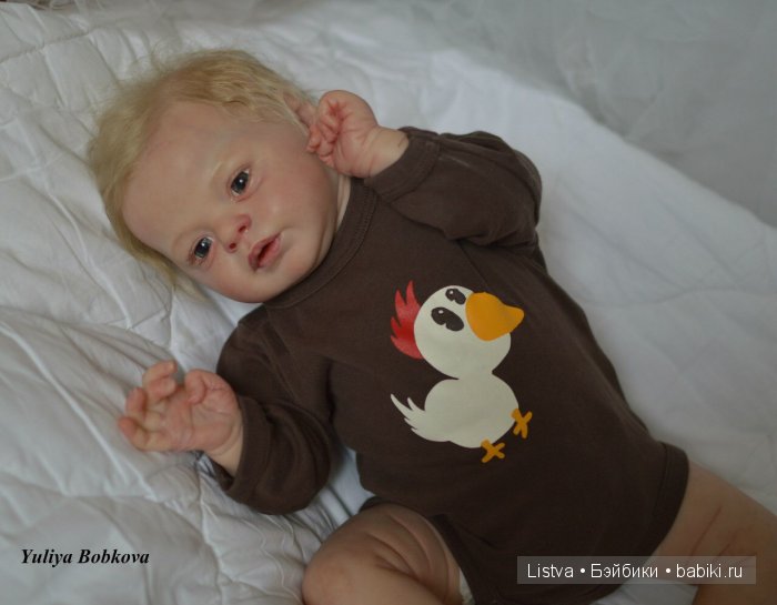 Малыш реборн Ларри от Натали Блик (фото 4)