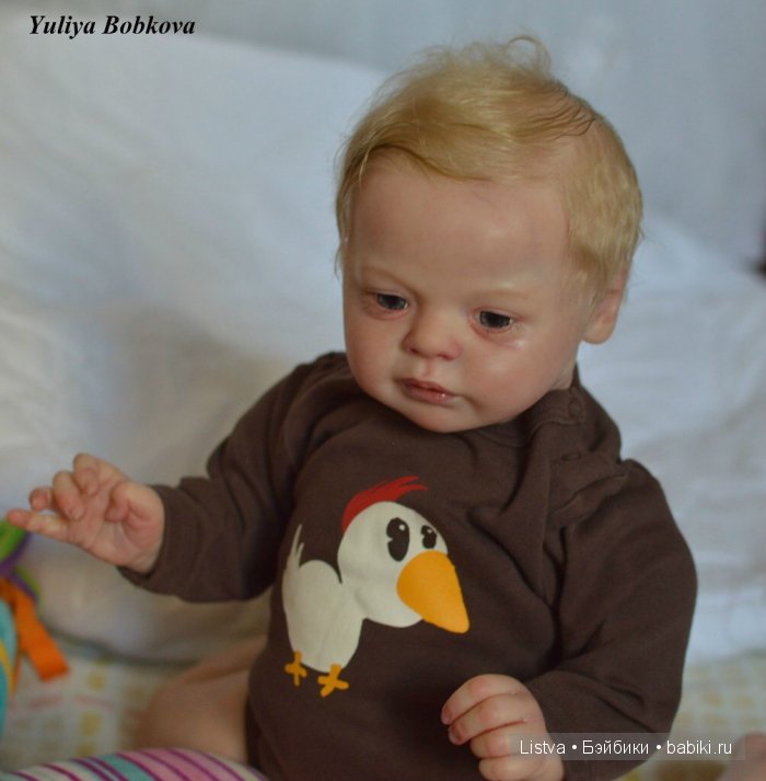 Малыш реборн Ларри от Натали Блик