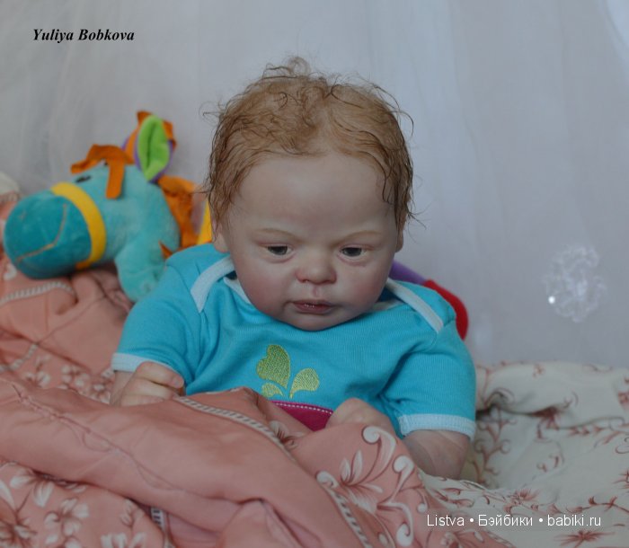 Малыш реборн Ларри от Натали Блик