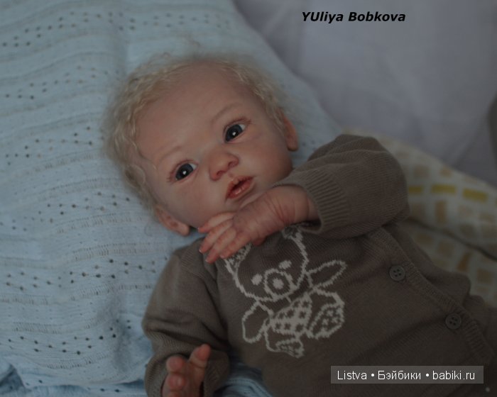 Кукла реборн Майки от Гудруна Леглера (фото 10)