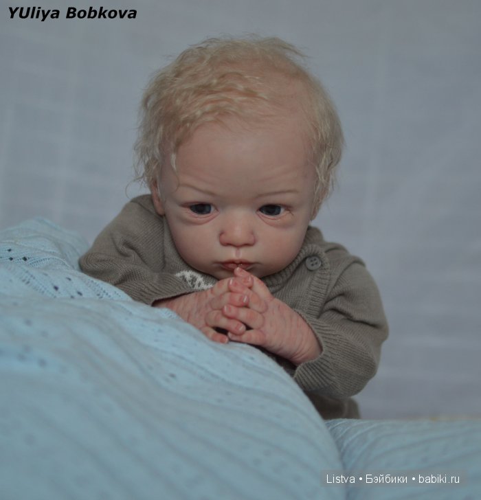 Кукла реборн Майки от Гудруна Леглера (фото 7)