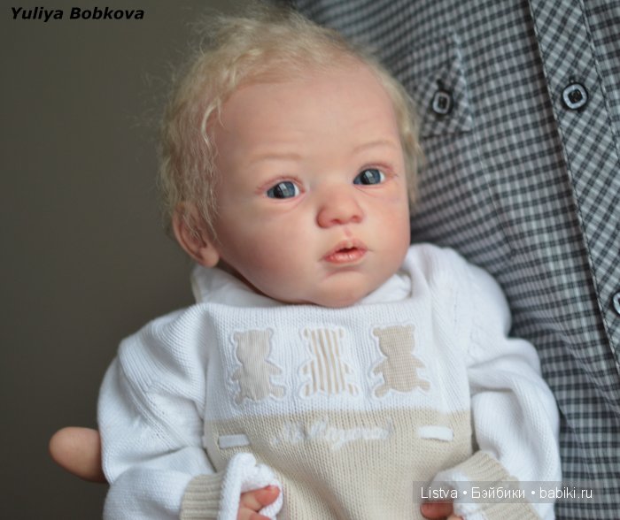 Кукла реборн Майки от Гудруна Леглера