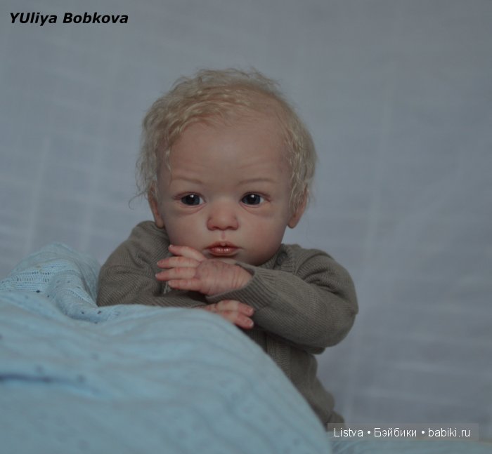 Кукла реборн Майки от Гудруна Леглера (фото 6)