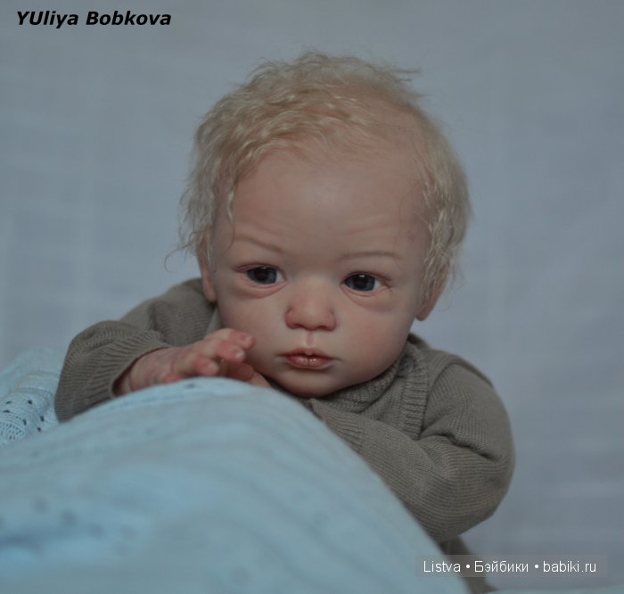 Кукла реборн Майки от Гудруна Леглера (фото 3)