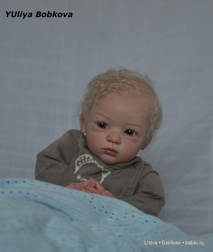 Кукла реборн Майки от Гудруна Леглера (фото 8)