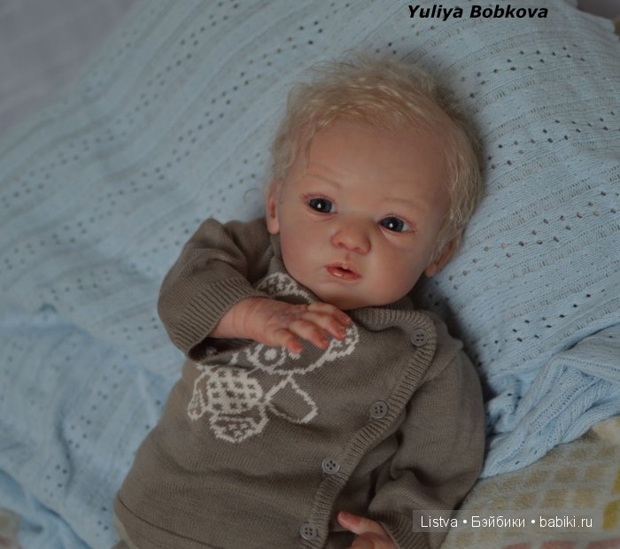 Кукла реборн Майки от Гудруна Леглера