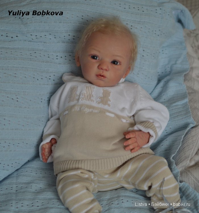 Кукла реборн Майки от Гудруна Леглера