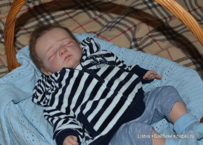 Кукла реборн Каспар — Куклы Реборн (Reborn): работы мастеров (фото 8)